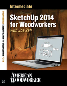 Intermediate SketchUp 2014 for Woodworkers